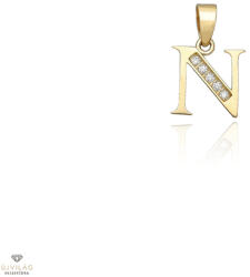 Újvilág Kollekció Arany nagy "N" betű medál - FMO30SNAGYN