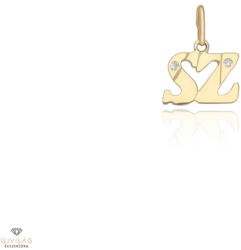 Újvilág Kollekció Arany "SZ" betű medál - FMO30SZ_DB