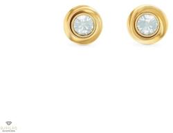 Calvin Klein Twisted Bezel Solitaire női fülbevaló - CKJ35000772