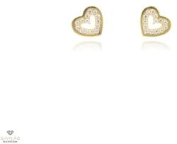 Újvilág Kollekció Arany szív fülbevaló - 02S107-16-TC_KT