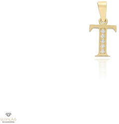 Újvilág Kollekció Arany nagy "T" betű medál - FMO30SNAGYT