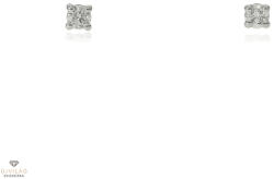 Újvilág Kollekció Fehér arany fülbevaló - B51638