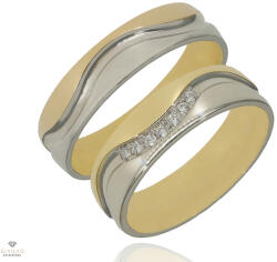 Újvilág Kollekció Arany férfi karikagyűrű 70-es méret - RA9330SF/70-DB