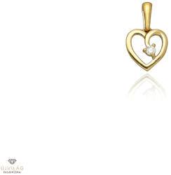 Újvilág Kollekció Arany szív medál - B54583
