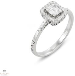 Gyűrű Ponte Vecchio 18 karátos gyémánt gyűrű 53-as méret - CA1510-30BRW-53