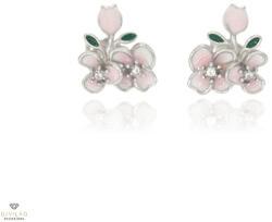 Újvilág Kollekció Ezüst virág fülbevaló - 02107-264