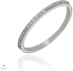 Újvilág Kollekció Fehér arany gyűrű 50-es méret - P2445F-50