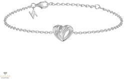 Silvertrends NANA KAY silver trends ezüst szív karkötő - ST2352