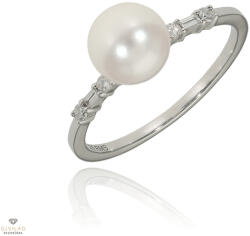 Újvilág Kollekció Fehér arany gyűrű 56-os méret - 41-30434-0-16-1/56