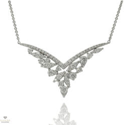 Újvilág Kollekció Fehér arany nyakék - B36001_3I