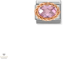 NOMINATION "Pink köves" charm - 430603-003