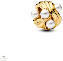 Pandora 14K aranyozott absztrakt hullámok charm - 763915C01