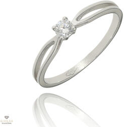 Újvilág Kollekció Fehér arany gyűrű 49-es méret - P1392F-49