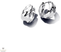 Pandora hullámos kis karika fülbevaló - 293874C00