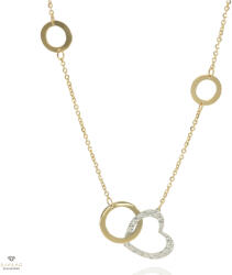 Újvilág Kollekció Arany szív nyaklánc - 129-L339-CL