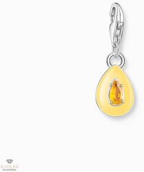 Thomas Sabo Charm Club Thomas Sabo narancs köves csepp charm - 1919-496-8