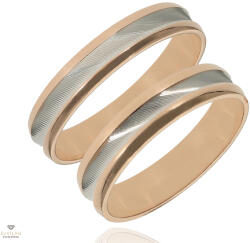Újvilág Kollekció Rosé arany férfi karikagyűrű 70-es méret - M1141VFV/70-DB