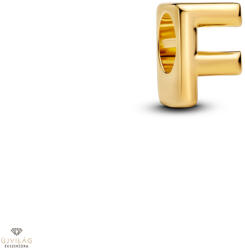 Pandora 14K aranyozott "F" betű charm - 763952C00