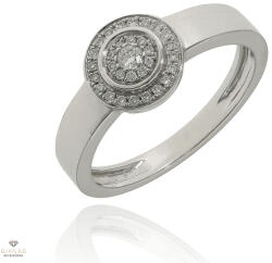 Újvilág Kollekció Fehér arany gyűrű 51-es méret - B33724_3I