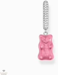 THOMAS SABO x HARIBO rózsaszín gumimaci kristályüveg fél pár fülbevaló - CR727-052-9
