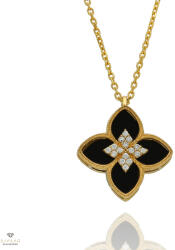 Újvilág Kollekció Arany virág nyakék 45 cm - 04S115-2