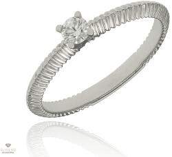 Újvilág Kollekció Fehér arany gyűrű 52-es méret - B42288_3I