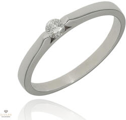 Újvilág Kollekció Fehér arany gyűrű 56-os méret - B42057