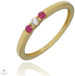 Újvilág Kollekció Arany gyűrű 50-es méret - 01S101-CIR-RUB-50