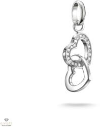 Thomas Sabo Charm Club Connect összefonódott szívek charm medál - CC1201-051-14