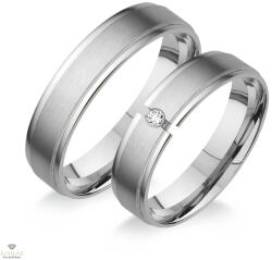 Újvilág Kollekció Fehér arany férfi karikagyűrű 66-os méret - H545F/66-DB