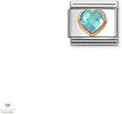 NOMINATION "Kék szív" charm - 430607-006