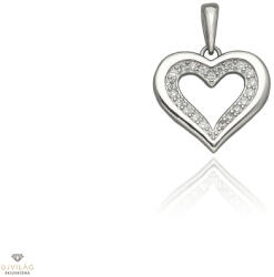 Újvilág Kollekció Ezüst szív medál - 09139-34