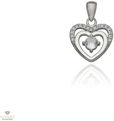 Újvilág Kollekció Ezüst szív medál - 09139-44