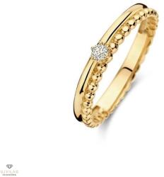 Jackie Gold Villa Cimbrone fehér Topáz arany gyűrű 54-es méret - JKR23.218-54