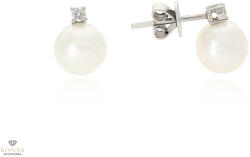 Újvilág Kollekció Fehér arany fülbevaló - B51665