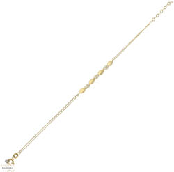 Újvilág Kollekció Arany karkötő 20 cm - 07S118-14-TC_KT