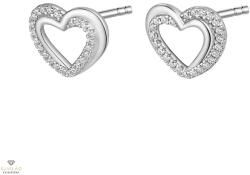 Silvertrends NANA KAY silver trends ezüst dupla szív fülbevaló - ST2419