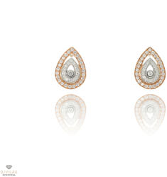 Fülbevaló Ponte Vecchio 18 karátos gyémánt fülbevaló - CO1553BRWR