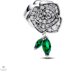 Pandora szikrázó virágzó rózsa charm - 793201C01