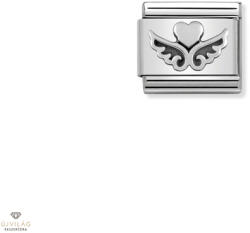 NOMINATION "Szárnyas szív" charm - 330101-13