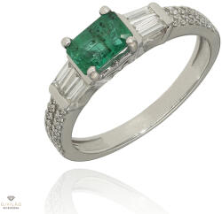 Újvilág Kollekció Fehér arany gyűrű 53-as méret - B31446_3I