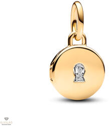 Pandora nyitható és gravírozható szerelem lakat függő charm - 763066C01
