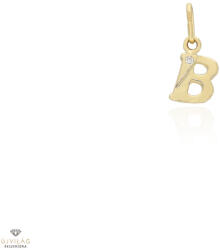 Újvilág Kollekció Arany "B" betű medál - FMO30B_DB