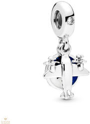 Pandora Moments Repülőgép függő charm - 798027CZ