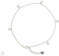 Újvilág Kollekció Ezüst szív bokalánc 27 cm - 08118-12