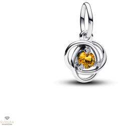 Pandora narancssárga végtelenség köre függő charm - 793125C11