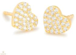 Silvertrends NANA KAY silver trends ezüst szív fülbevaló - ST1598