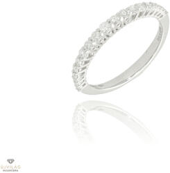 Gyűrű Ponte Vecchio 18 karátos gyémánt gyűrű 53-as méret - CA1230-30W-53