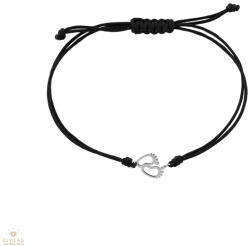 Ekan fehér arany baba talp karkötő - XB30370L-F