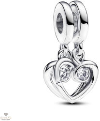 Pandora örökké és mindig megosztható szív függő charm - 793232C01